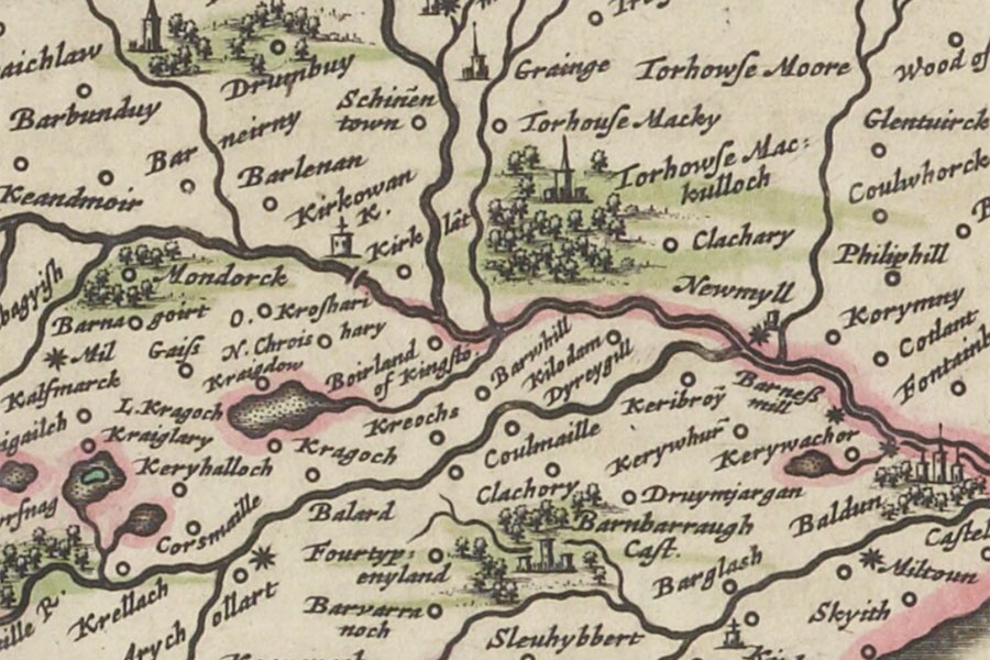 Barnbarroch Castle Castle in Kirkinner, Wigtownshire Stravaiging